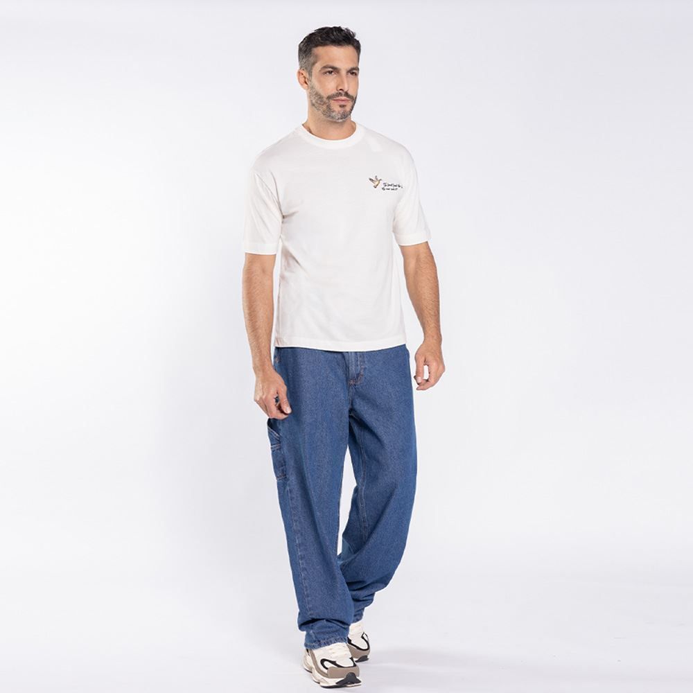 Calça Jeans Masculina Baggy Carpinteiro Thing