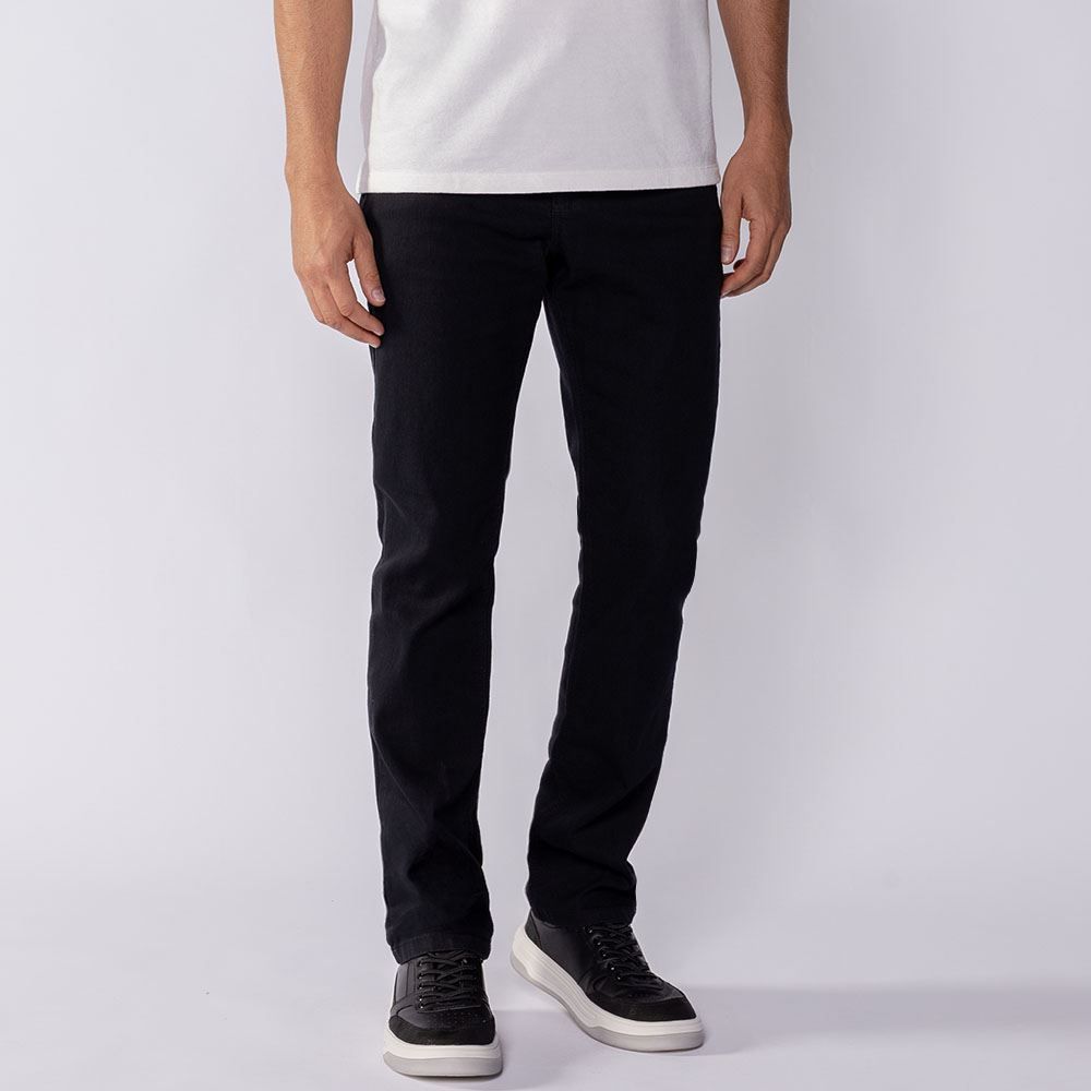 Calça Jeans Masculina Black Slim Marc Alain