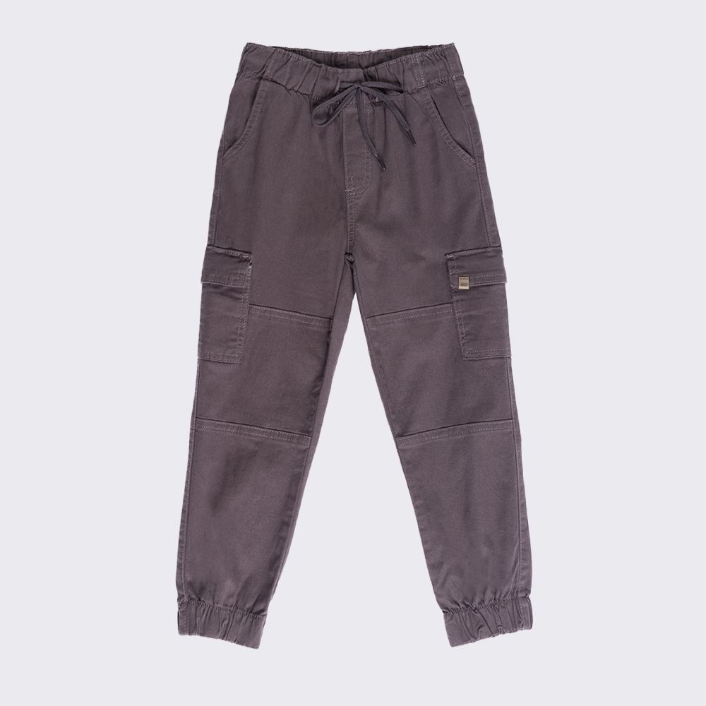 Calça Jogger Cargo Infantil Menino 4 A 10 Anos Hot Dog
