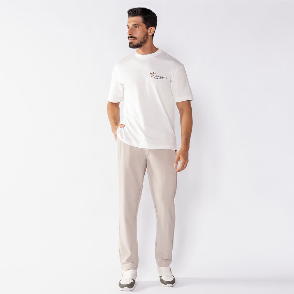 Calça Masculina Alfaiataria Com Elástico Thing