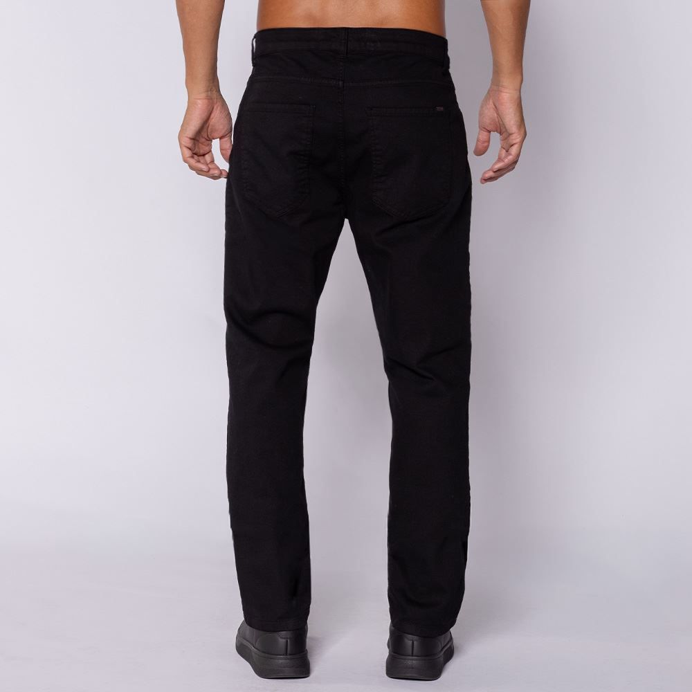 Calça Masculina Five Pocket Em Sarja Marc Alain