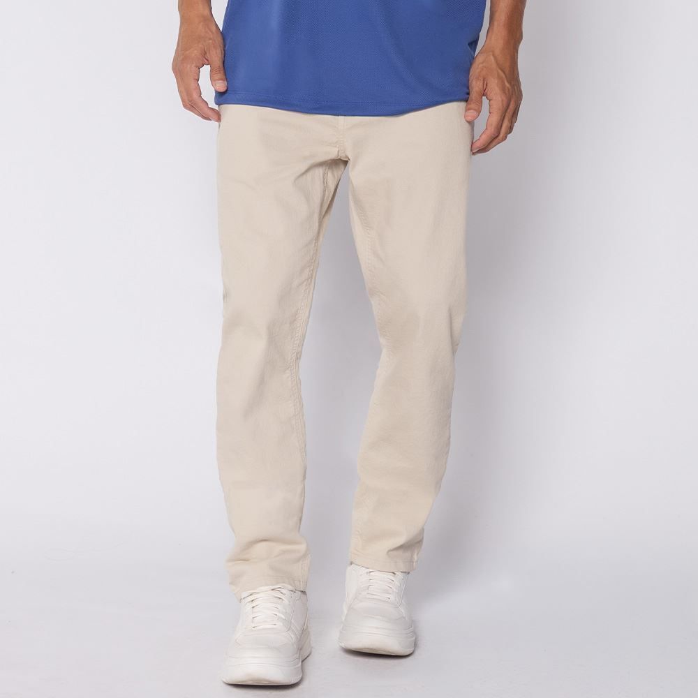 Calça Masculina Five Pocket Em Sarja Marc Alain