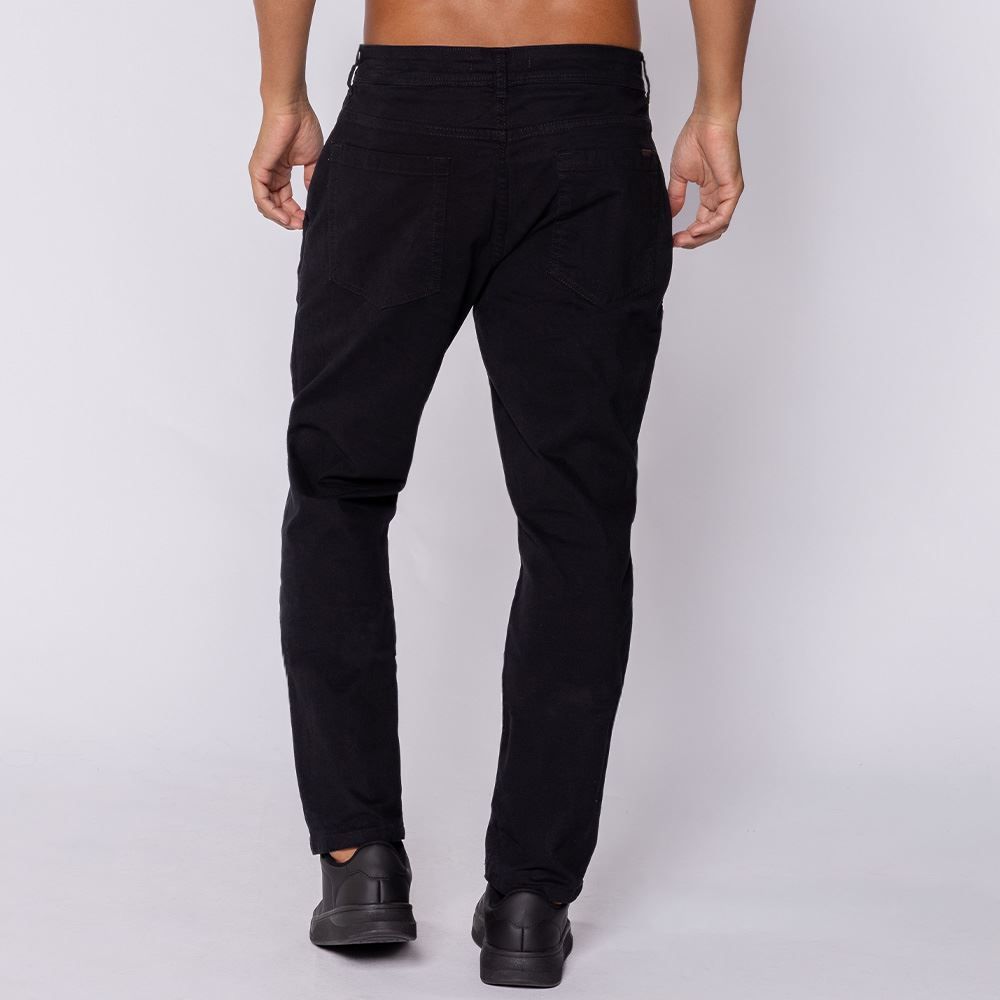 Calça Masculina Slim Em Sarja Marc Alain
