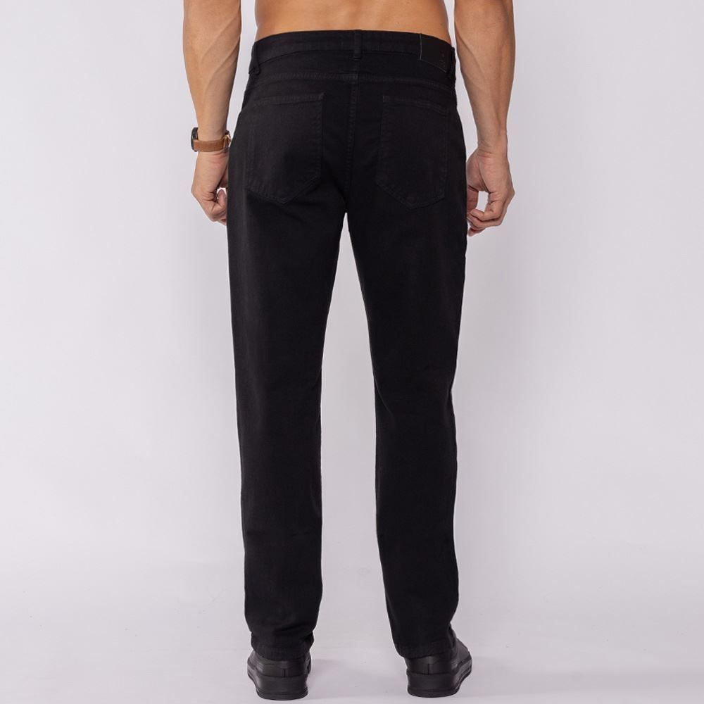 Calça Masculina Slim Em Sarja Marc Alain