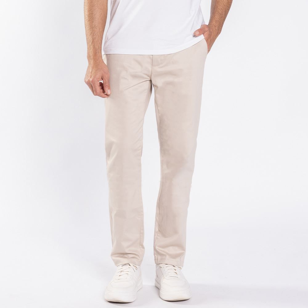 Calça Masculina Slim Em Sarja Marc Alain