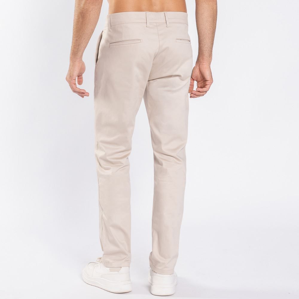 Calça Masculina Slim Em Sarja Marc Alain