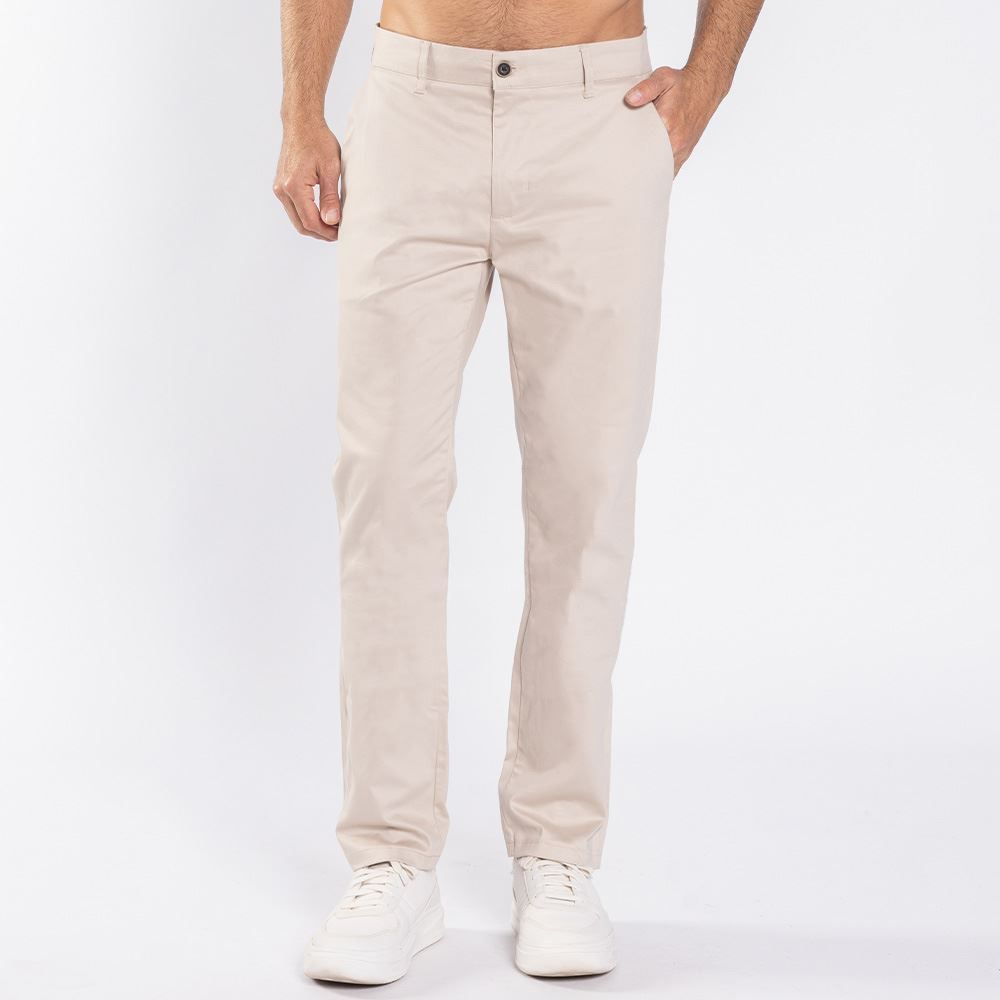 Calça Masculina Slim Em Sarja Marc Alain