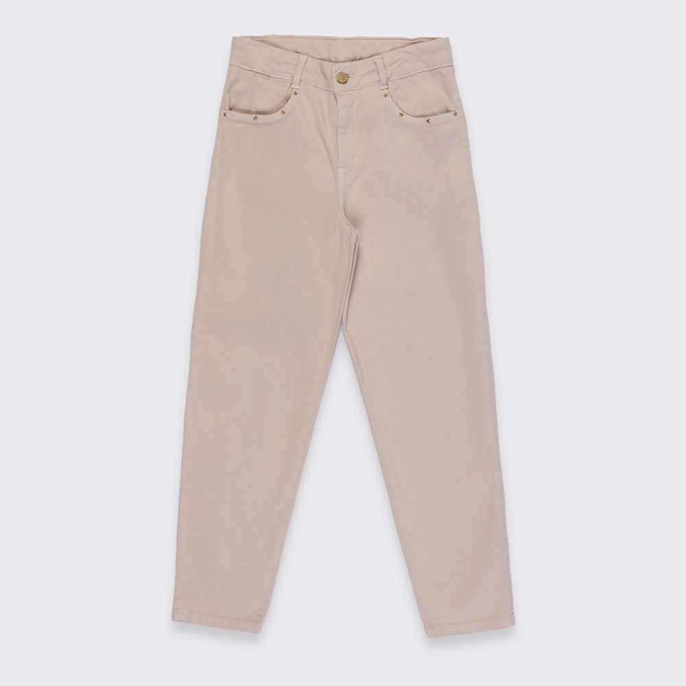 Calça Mom Infantil Menina 12 a 16 Anos Marmelada