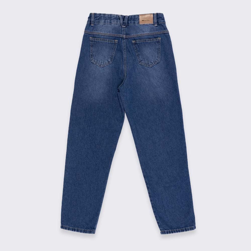 Calça Mom Infantil Menina 12 a 16 Anos Marmelada