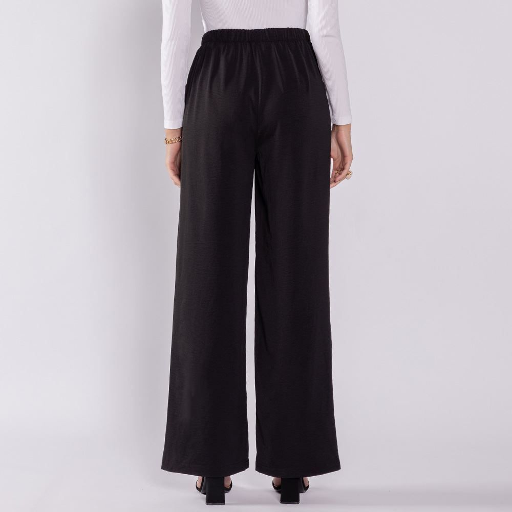 Calça Pantalona Estilo Pijama Patricia Foster