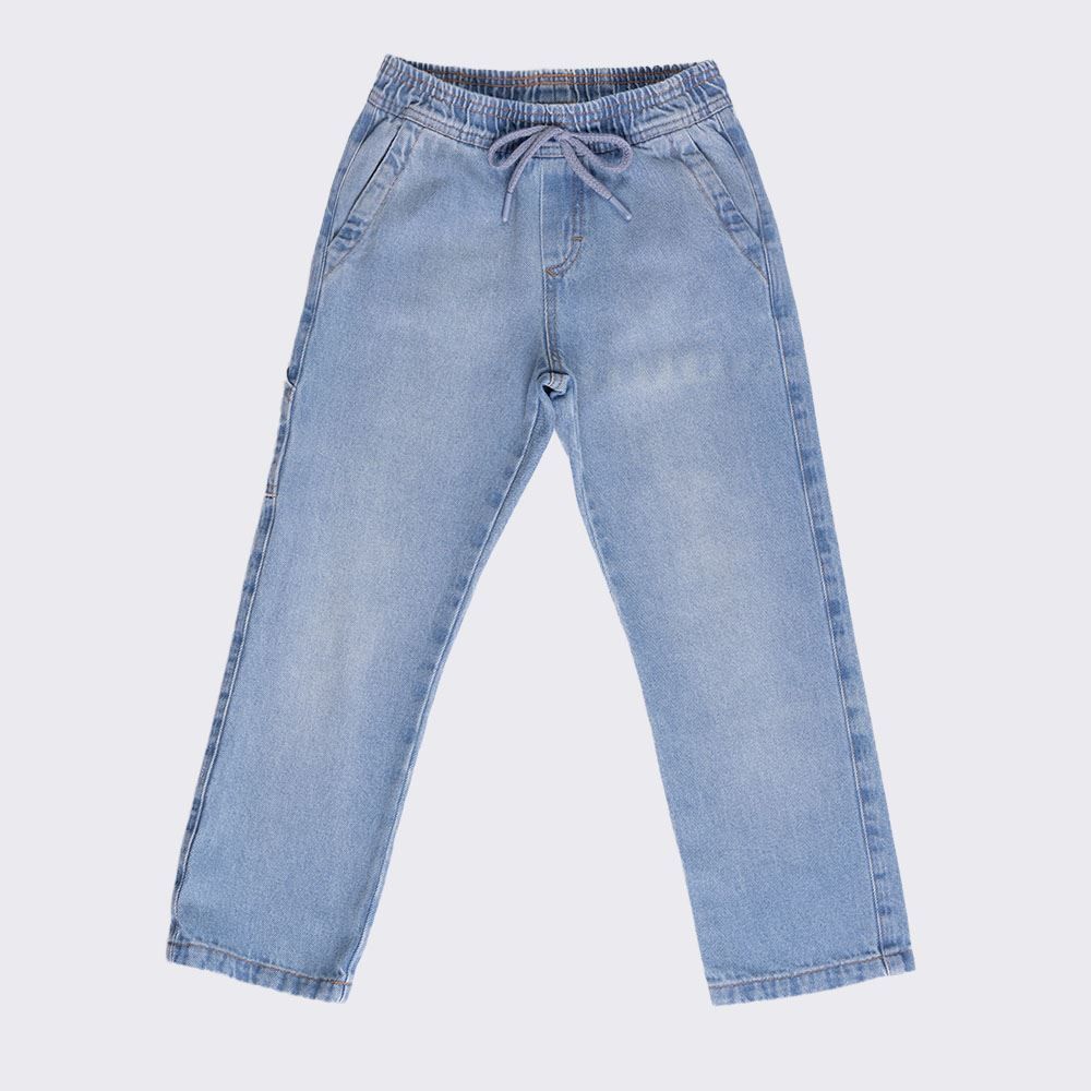Calça Reta Infantil Menino 4 a 10 Anos Hot Dog