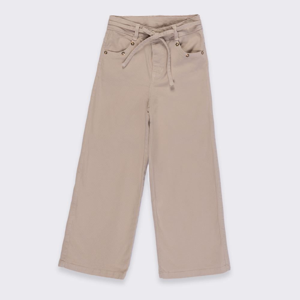 Calça Wide Leg Infantil Menina 4 a 10 Anos Marmelada