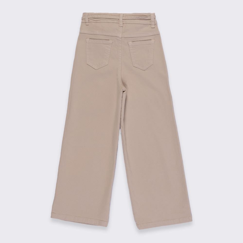 Calça Wide Leg Infantil Menina 4 a 10 Anos Marmelada