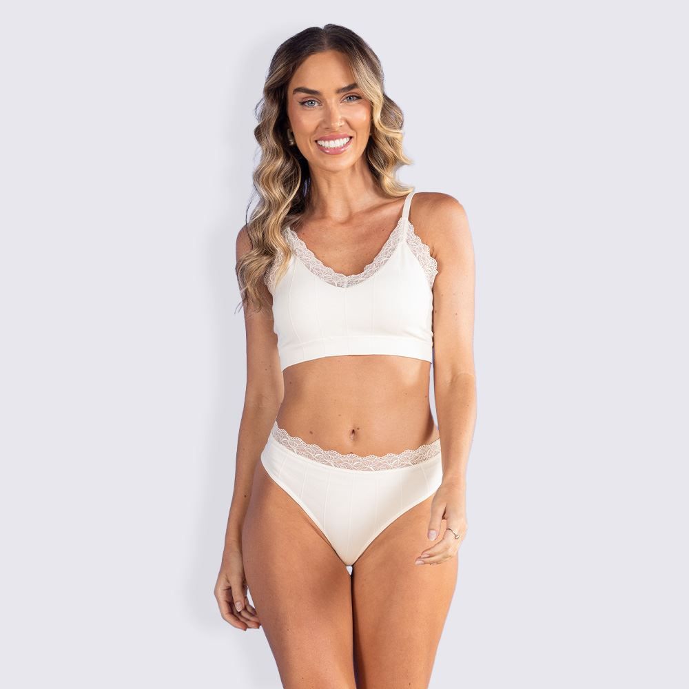 Calcinha Fio Dental De Poliamida Camila Moretti