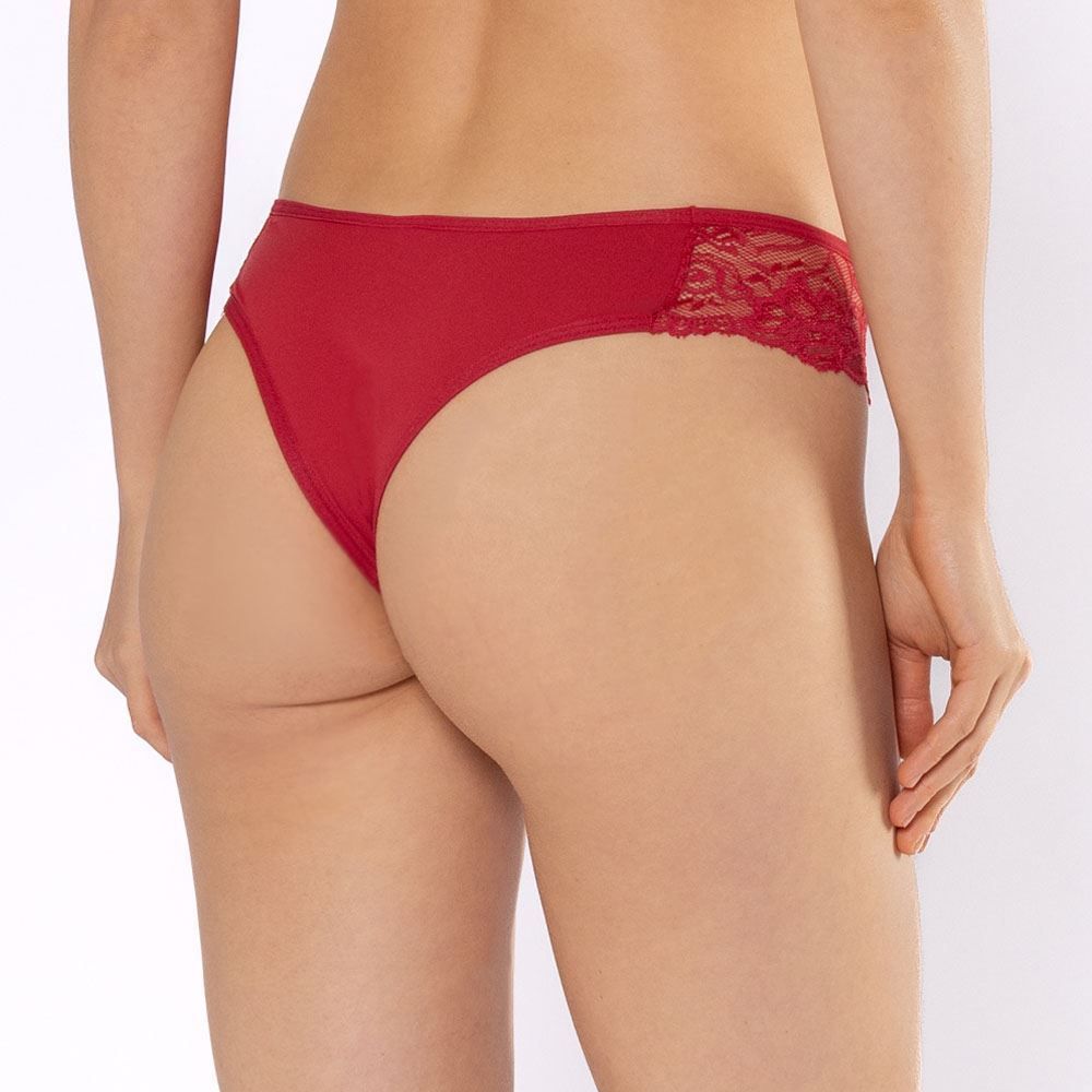 Calcinha Tanga com Renda Camila Moretti