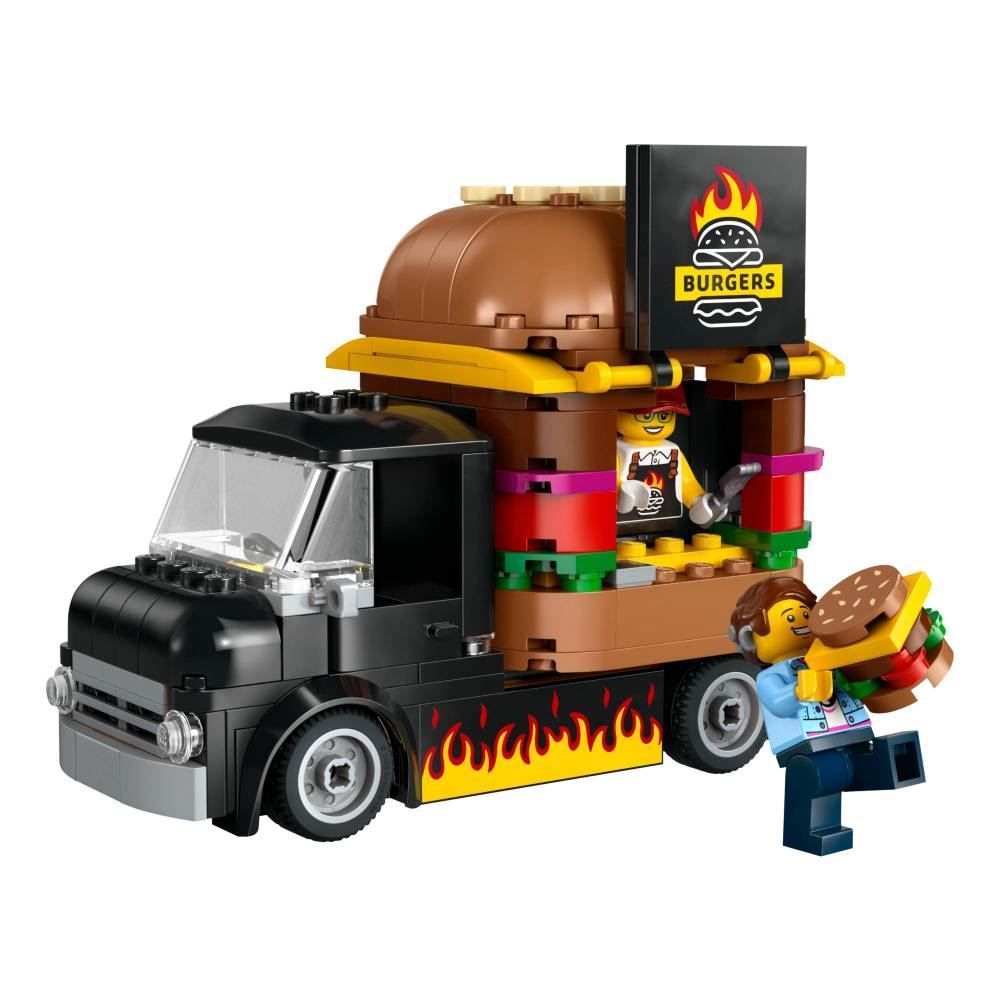 Caminhão De Hambúrgueres City Lego - 60404