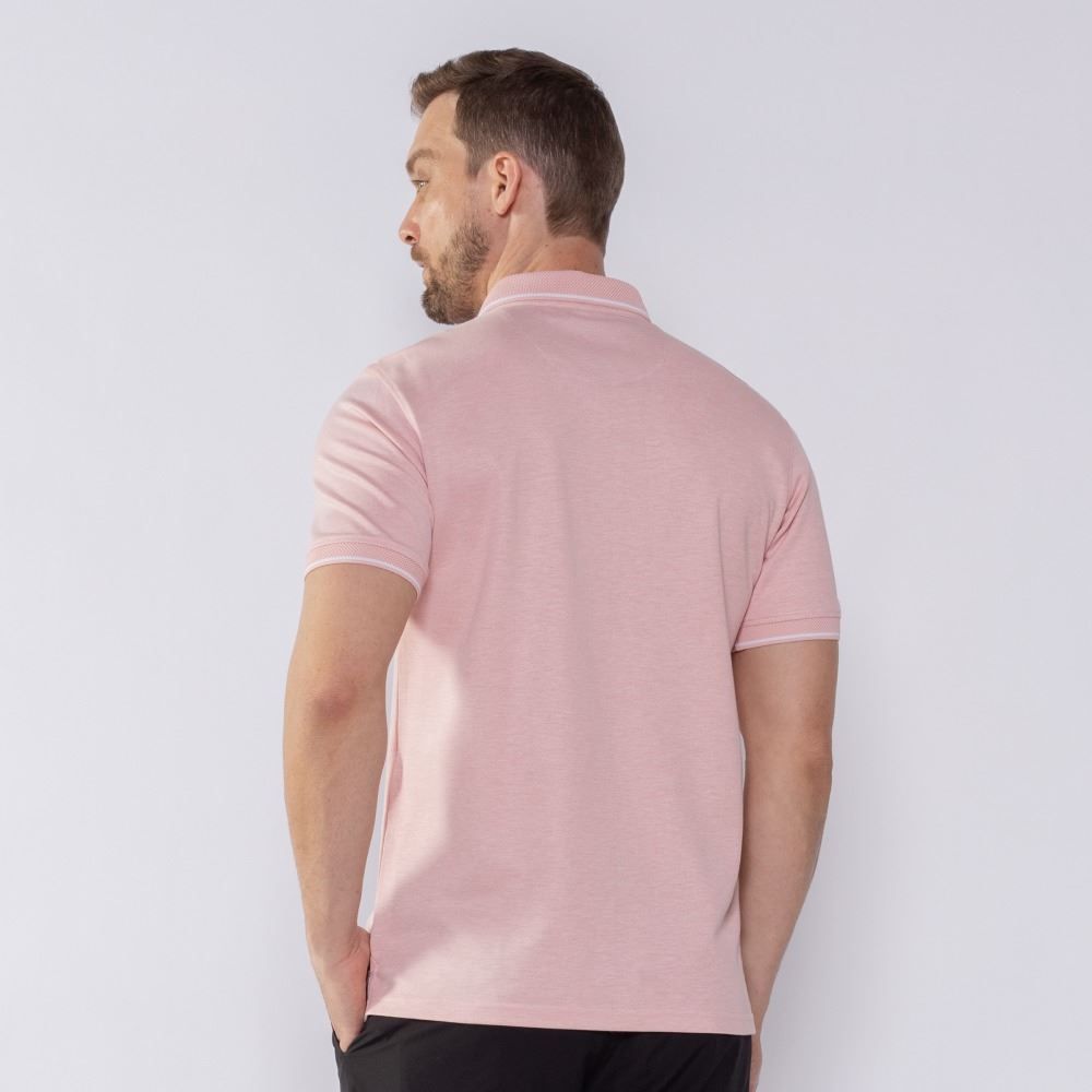 Camisa Polo Masculina De Algodão Marc Alain