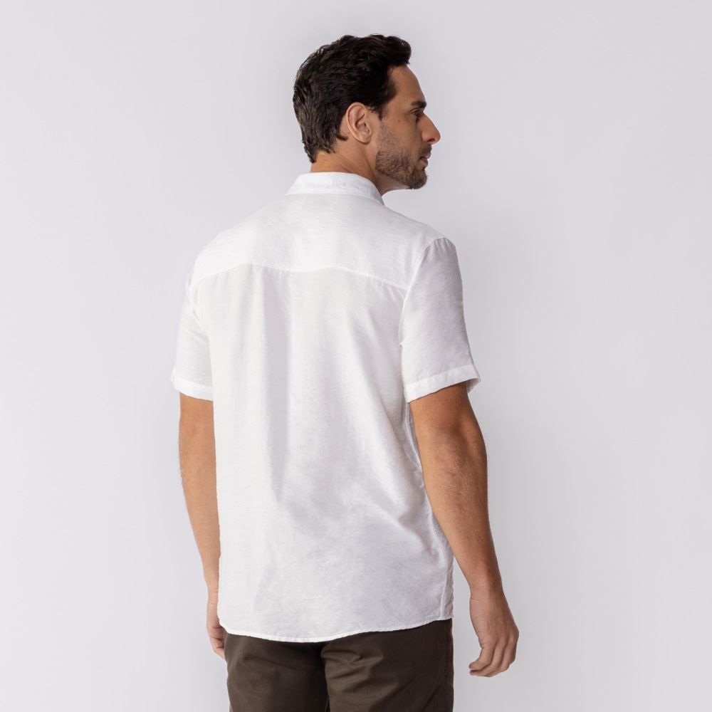 Camisa Masculina De Botão Manga Curta Thing