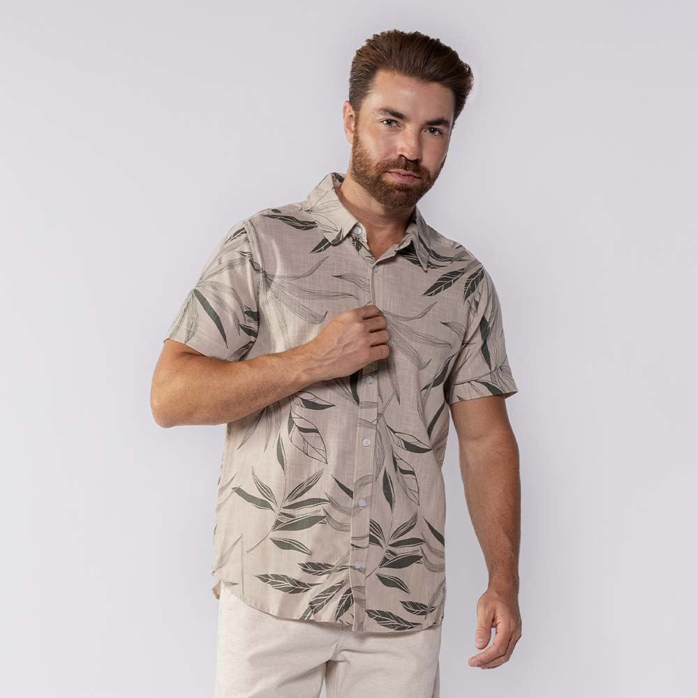 Camisa Masculina De Botão Marc Alain