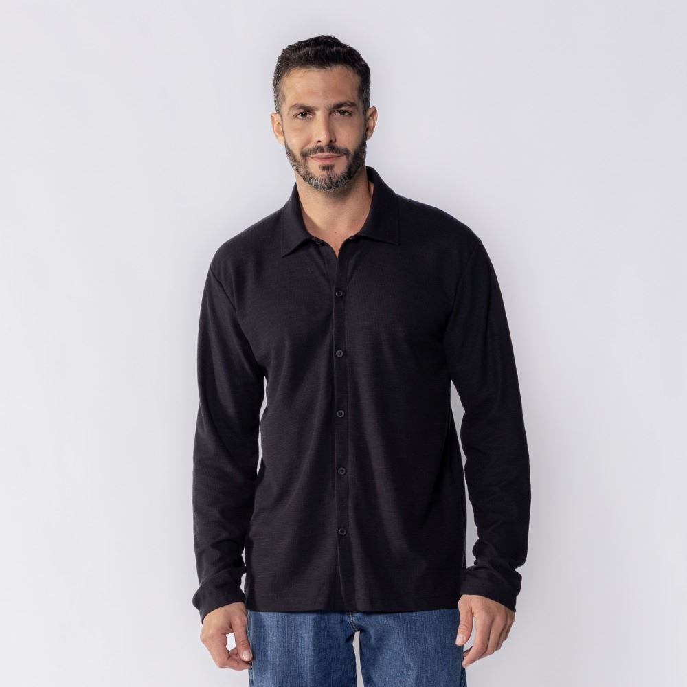 Camisa Masculina De Malha Hector Marc Alain