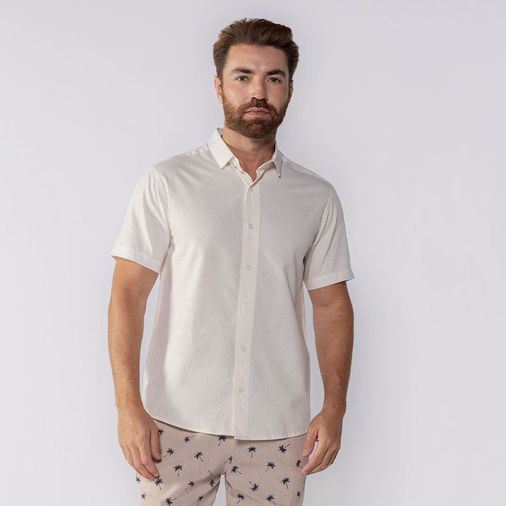 Camisa Masculina De Tricoline Marc Alain