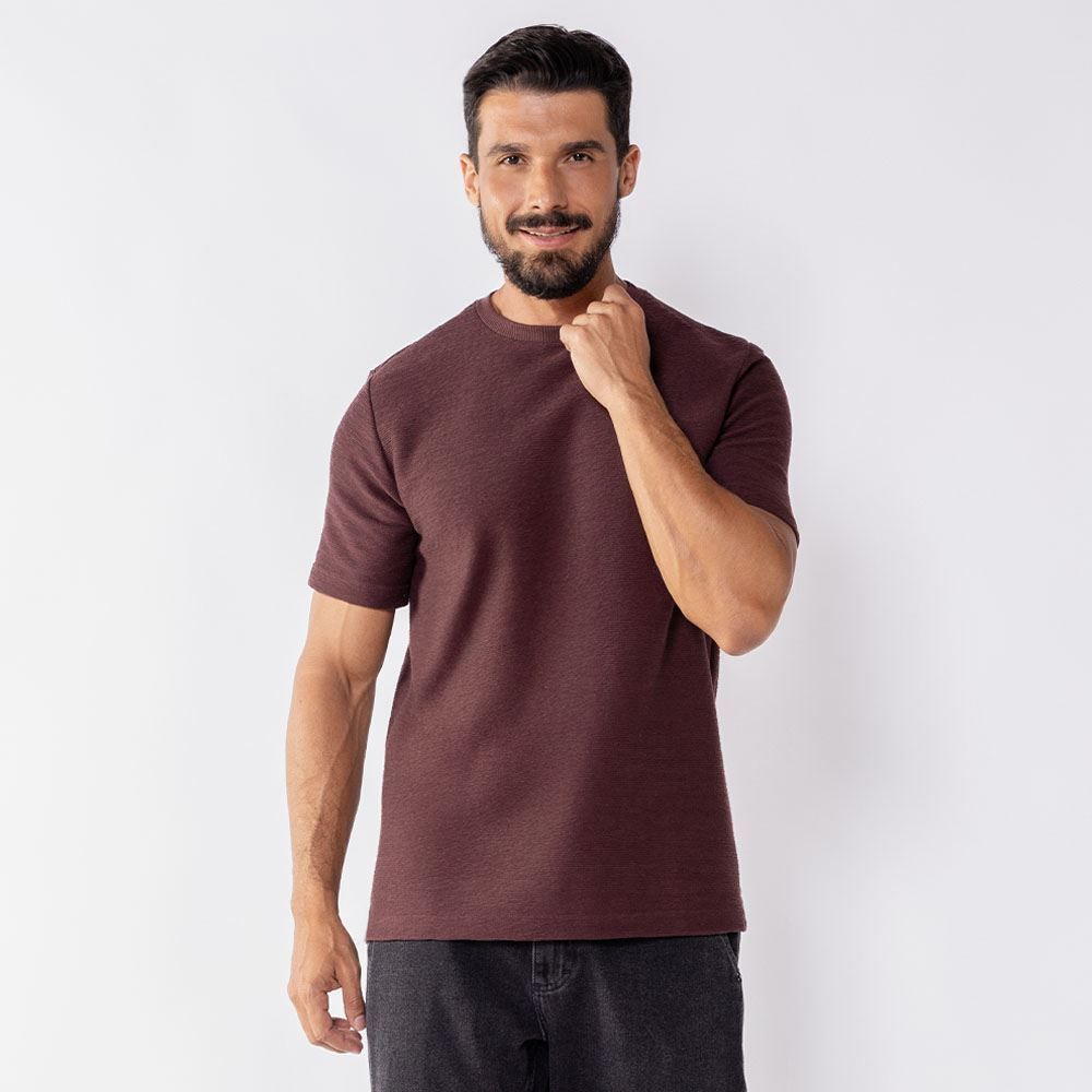 Camiseta Masculina Em Malha Mustang Thing