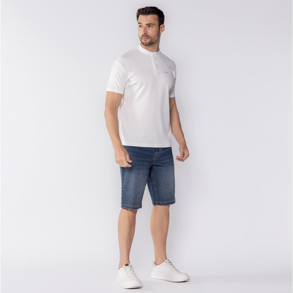 Camisa Polo Masculina De Algodão Dixie