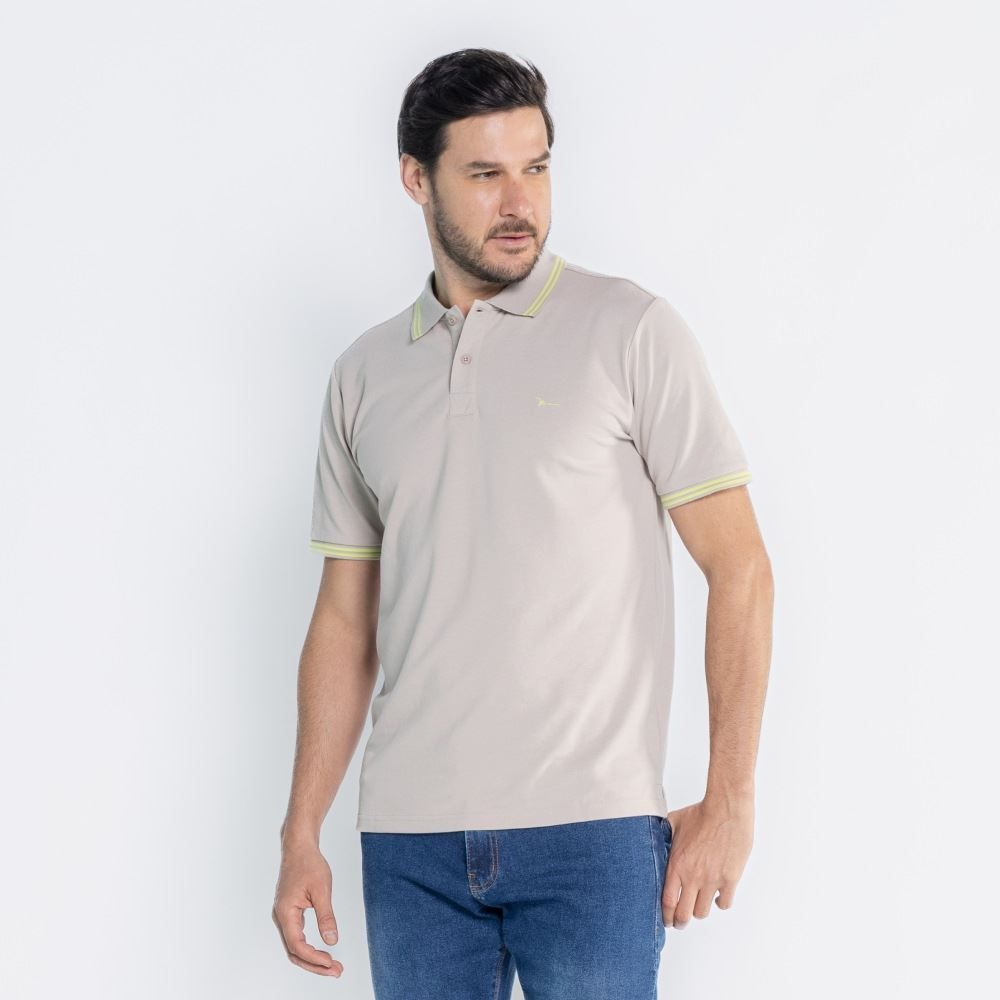 Camisa Polo Piquet Masculina Marc Alain