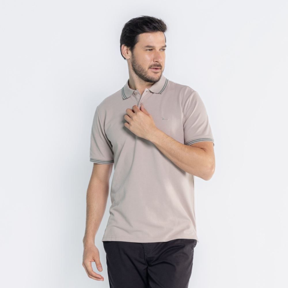 Camisa Polo Piquet Masculina Marc Alain