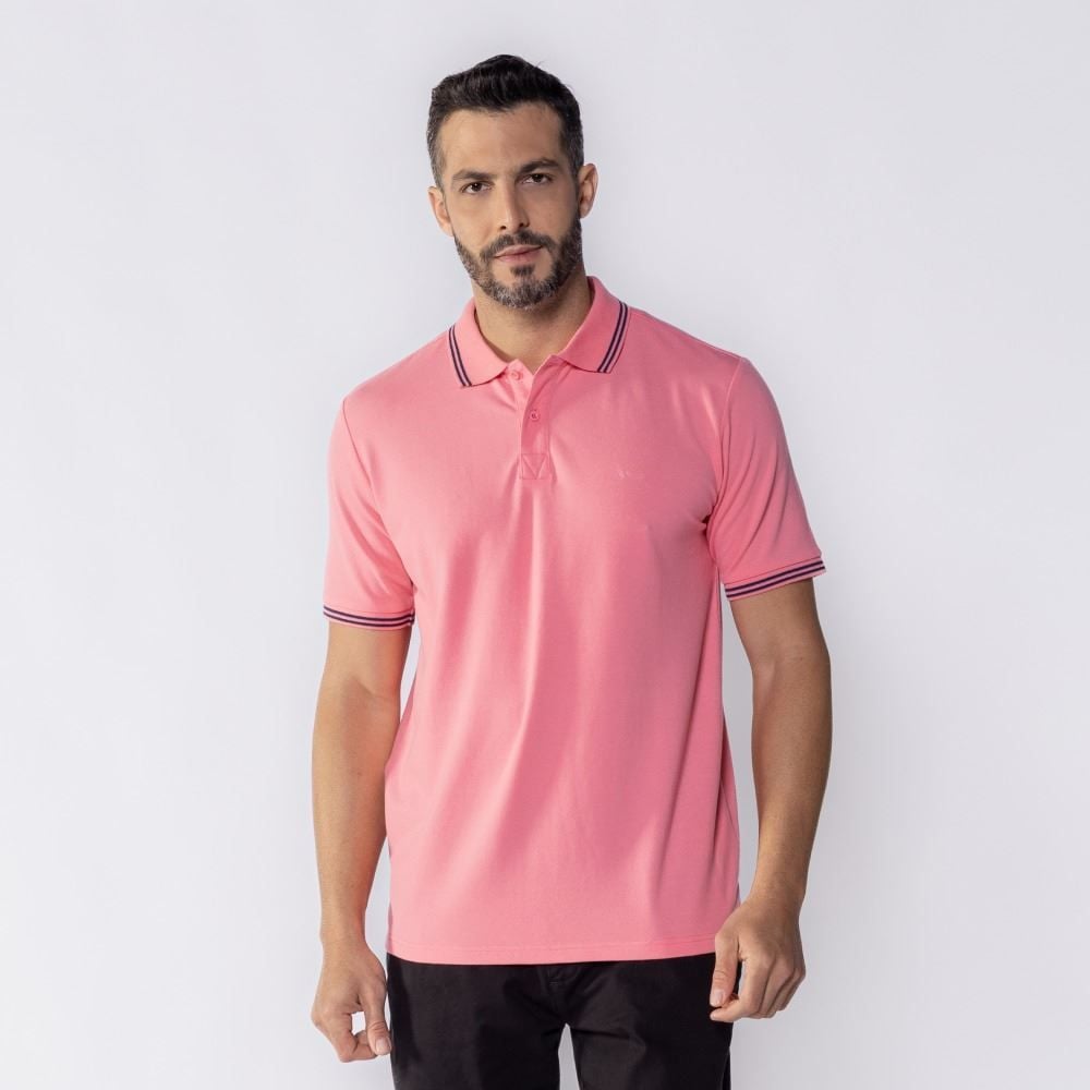 Camisa Polo Piquet Masculina Marc Alain