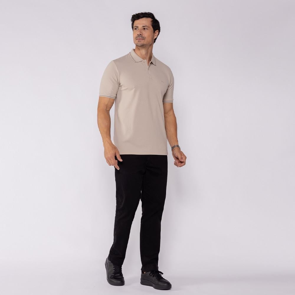 Camisa Polo Piquet Masculina Marc Alain
