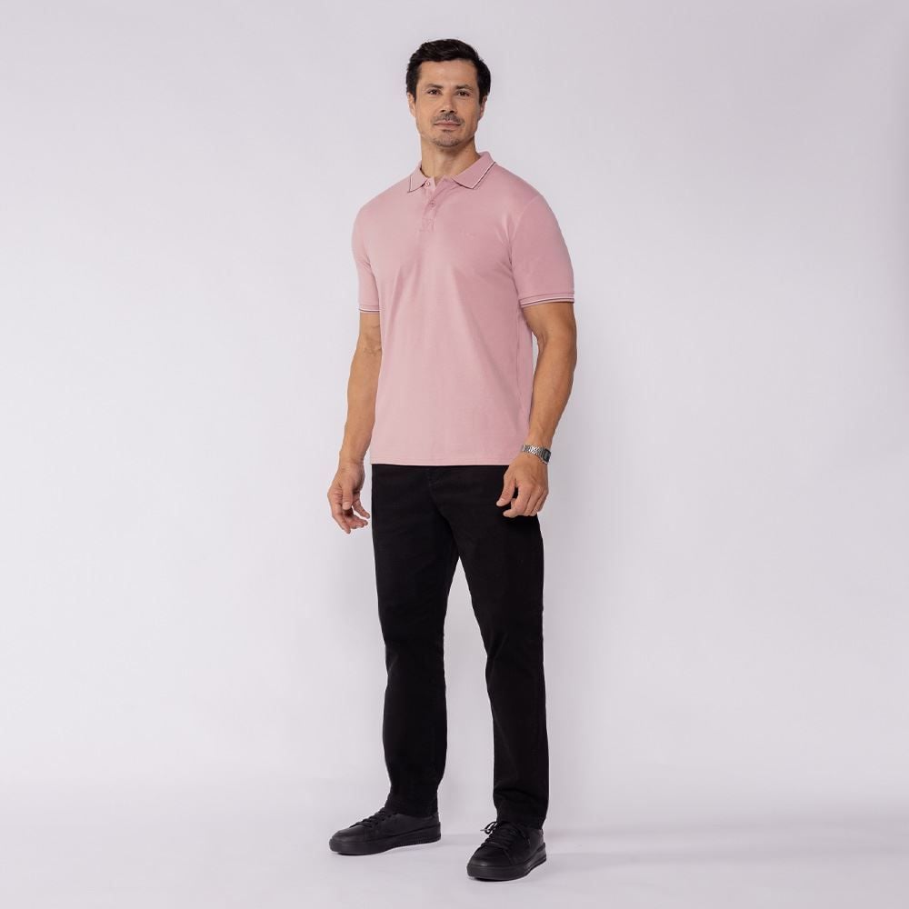 Camisa Polo Piquet Masculina Marc Alain