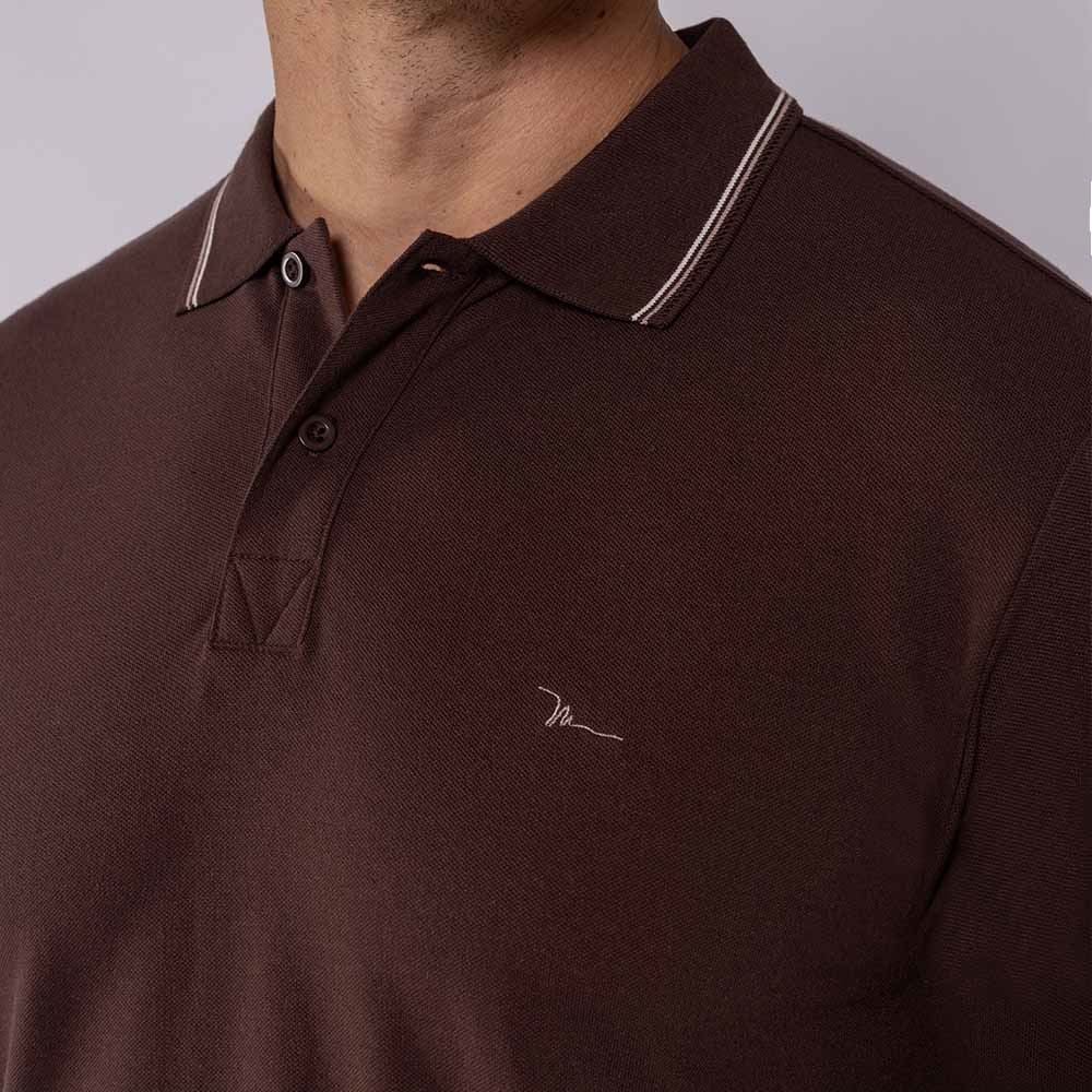Camisa Polo Piquet Masculina Marc Alain