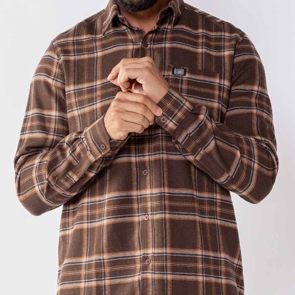 Camisa Xadrez Masculina Em Flanela Marc Alain