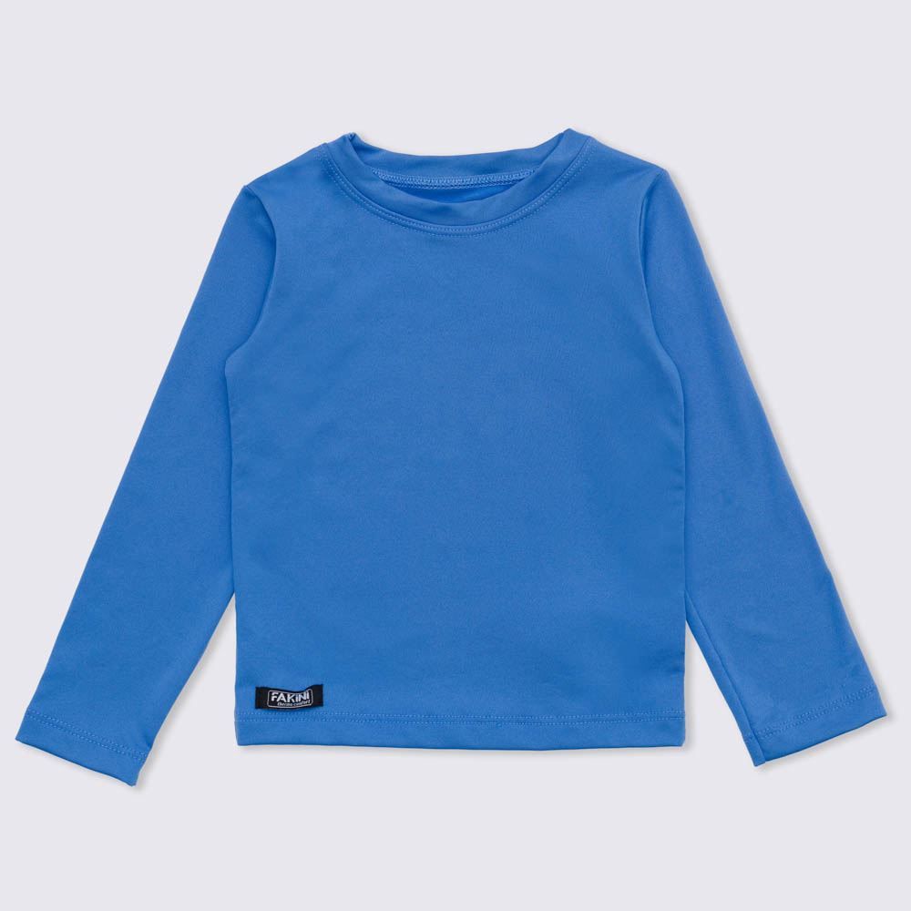 Camiseta 1 a 3 anos Térmica Gola Redonda Fakini