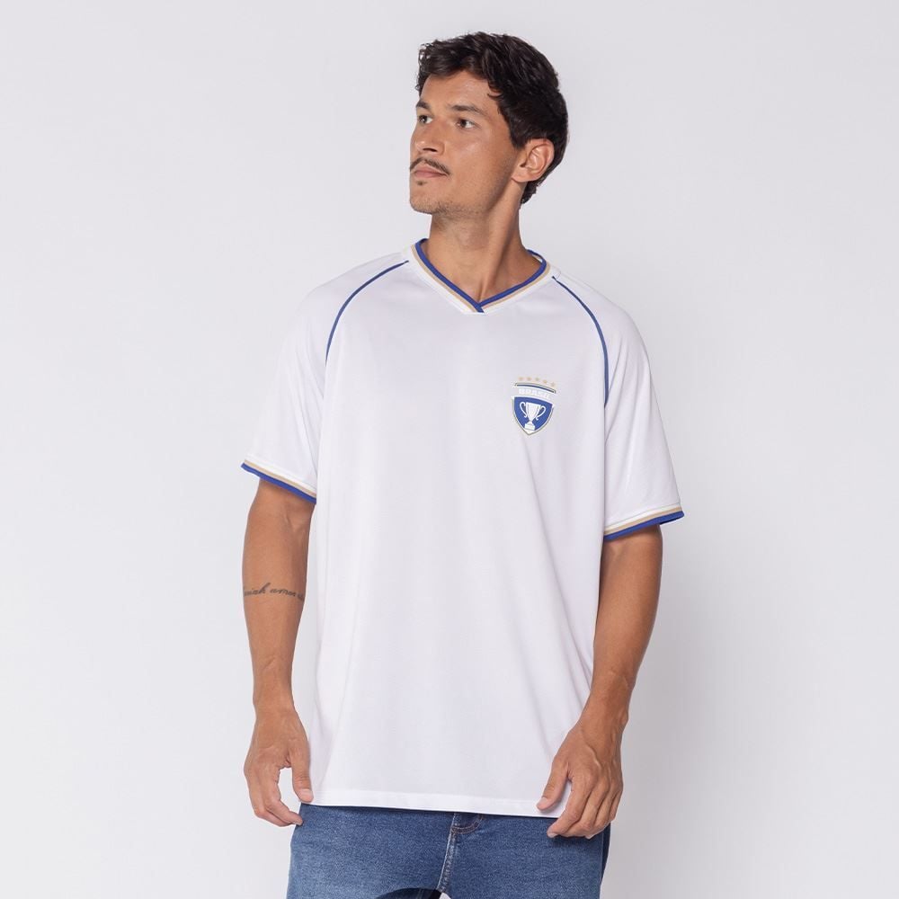 Camiseta Brasil Masculina Dry Fit Scream