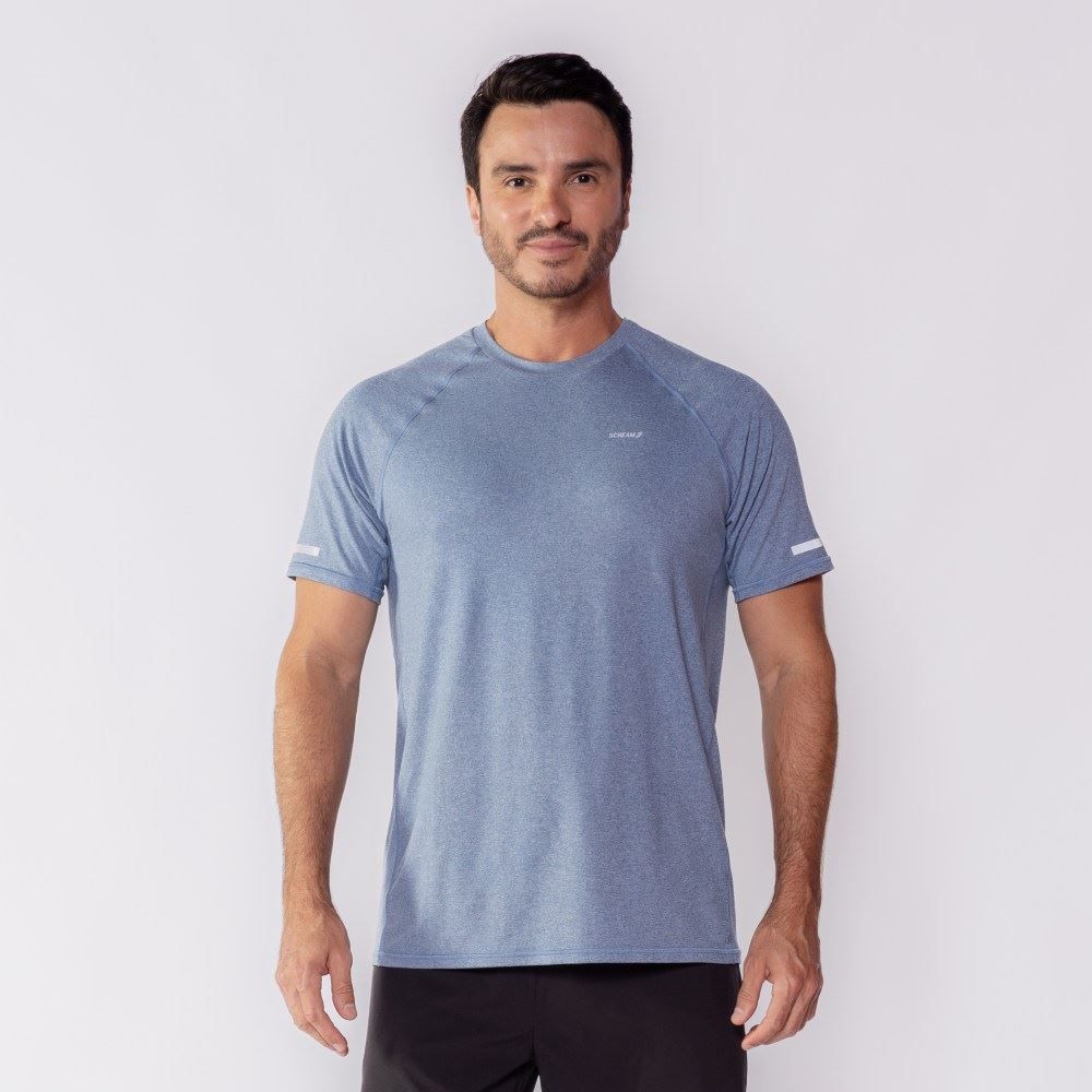 Camiseta Esportiva Masculina Rajada Scream