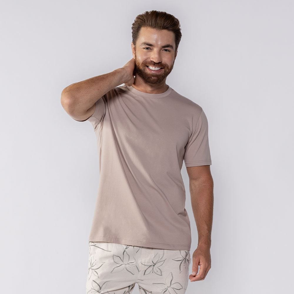 Camiseta Masculina Básica Marc Alain