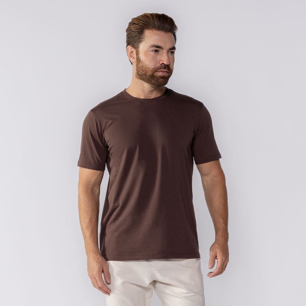 Camiseta Masculina Básica Marc Alain