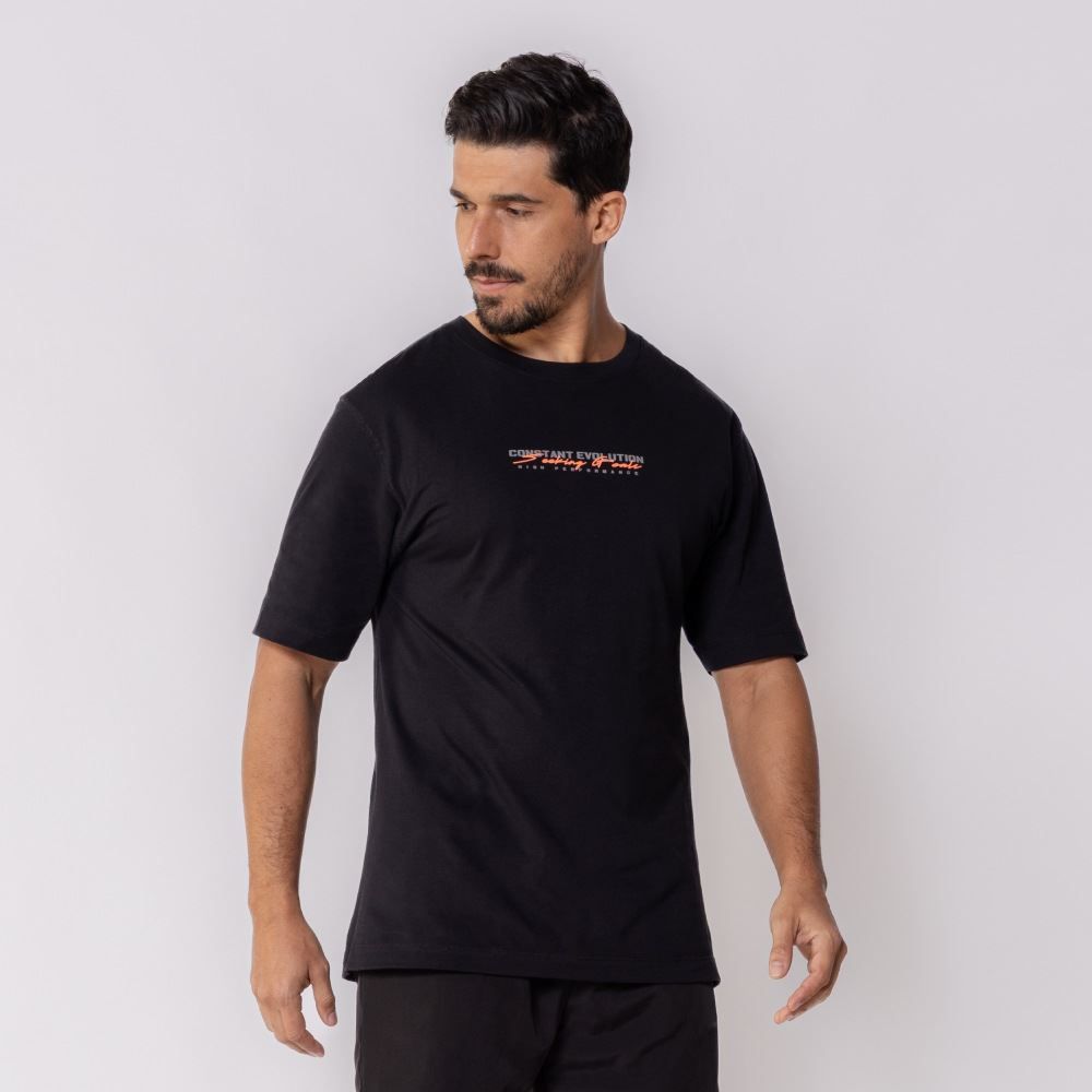Camiseta Masculina Constant Evolution Scream