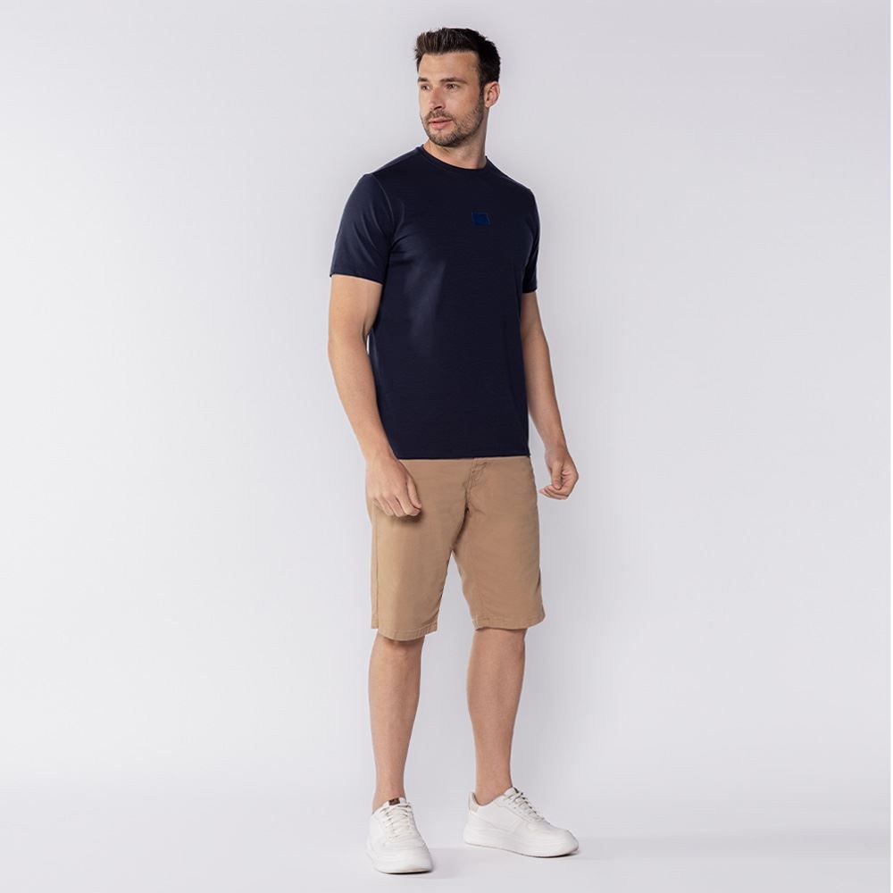 Camiseta Masculina De Algodão Peruano Marc Alain