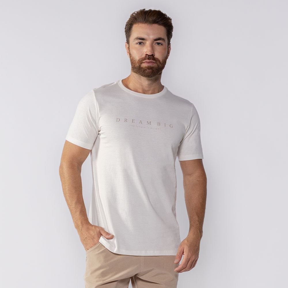 Camiseta Masculina Dream Big Marc Alain