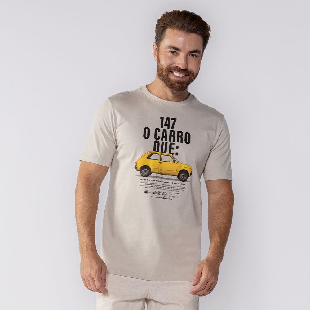 Camiseta Masculina Fiat 147 Marc Alain