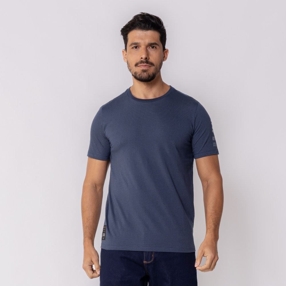 Camiseta Masculina Malha Dots Thing