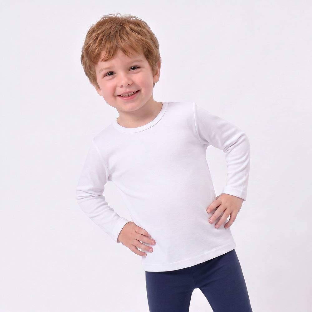 Camiseta Térmica Infantil Menino 1 a 3 Anos Yoyo Kids