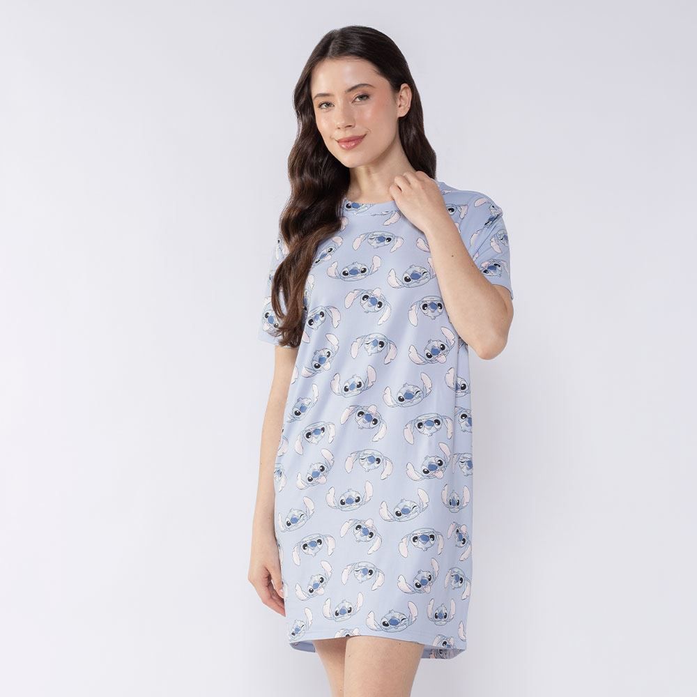 Camisola Stitch Manga Curta Disney