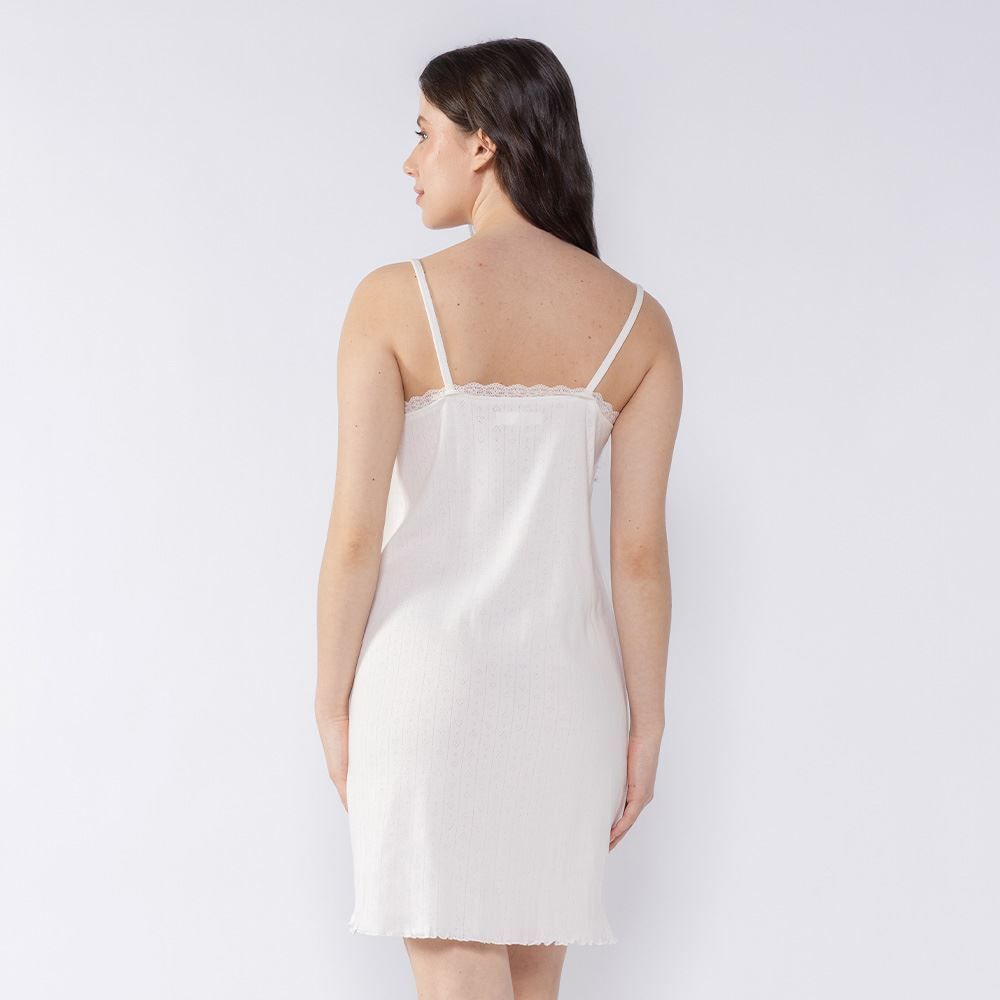 Camisola Feminina De Alça Tricô Camila Moretti