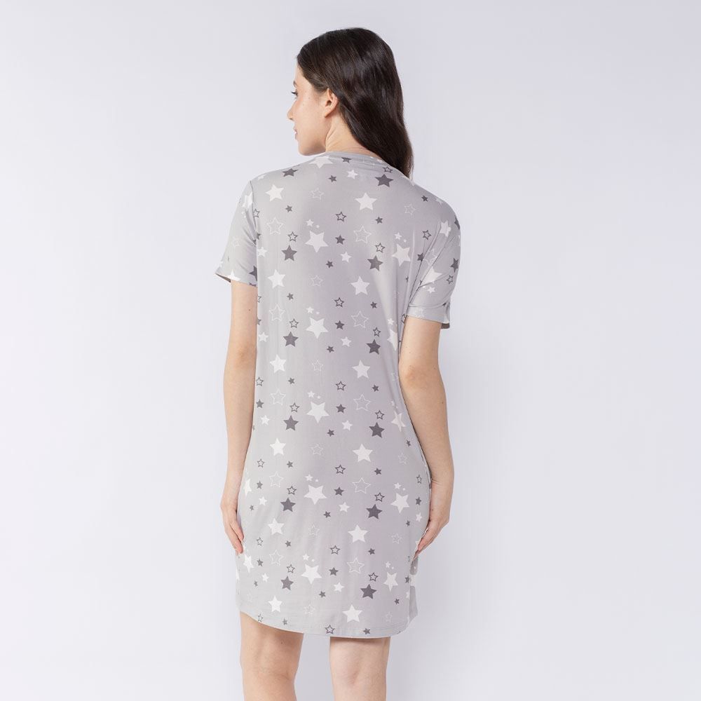 Camisola Feminina Manga Curta Estrela Camila Moretti