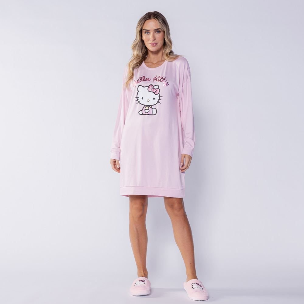 Camisola Manga Longa Em Malha Tricot Sanrio