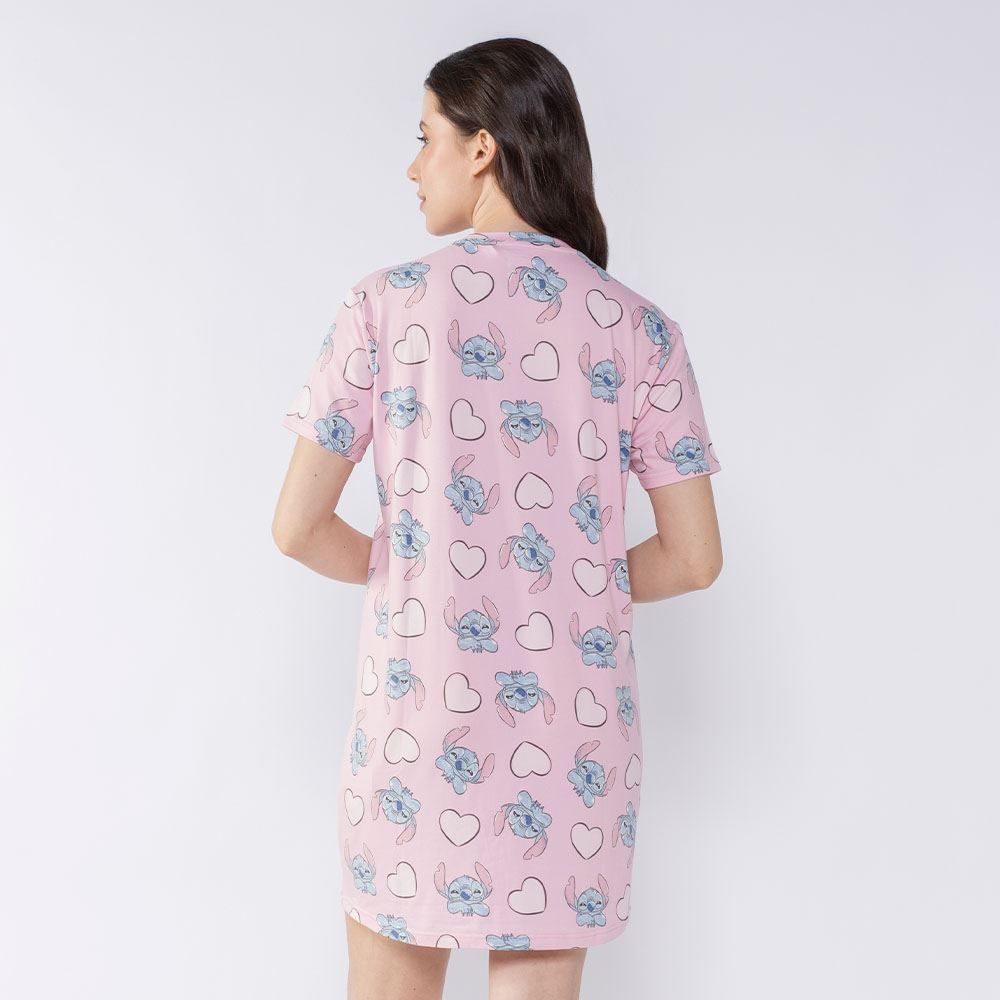 Camisola Stitch Manga Curta Disney